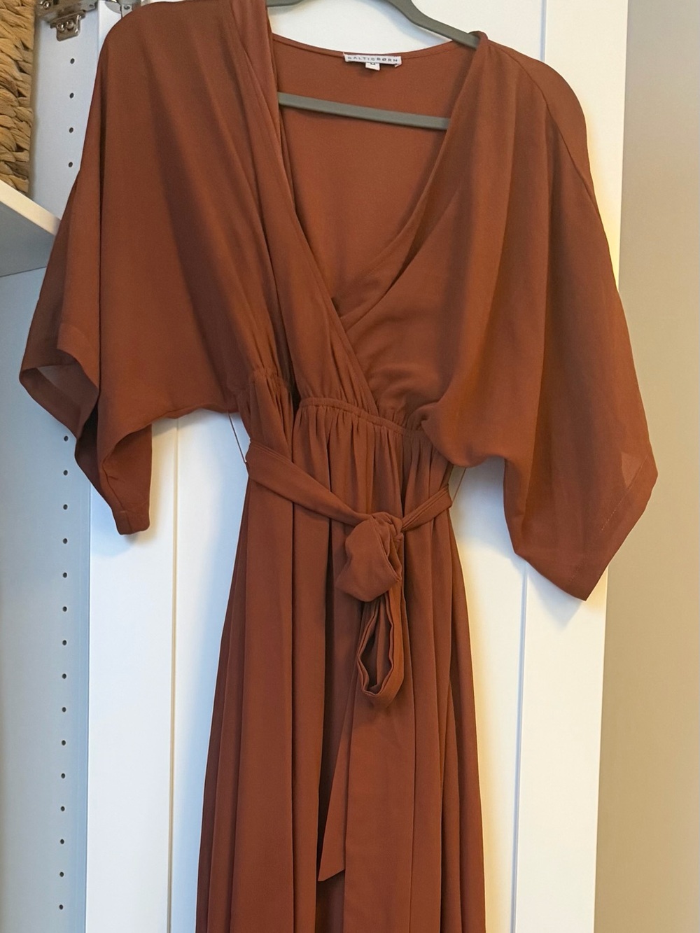 Baltic Born Kia Kimono Maxi Dress - Rust - Picture 3 of 4